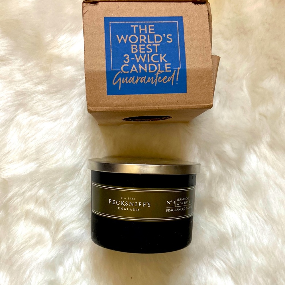 3 wick candle never used
